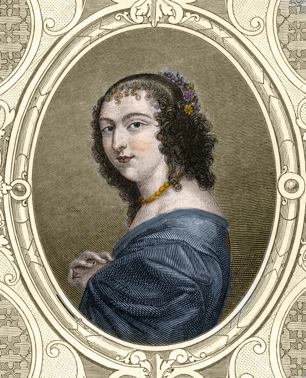 Retrato de la escritora francesa Anne Ninon de l