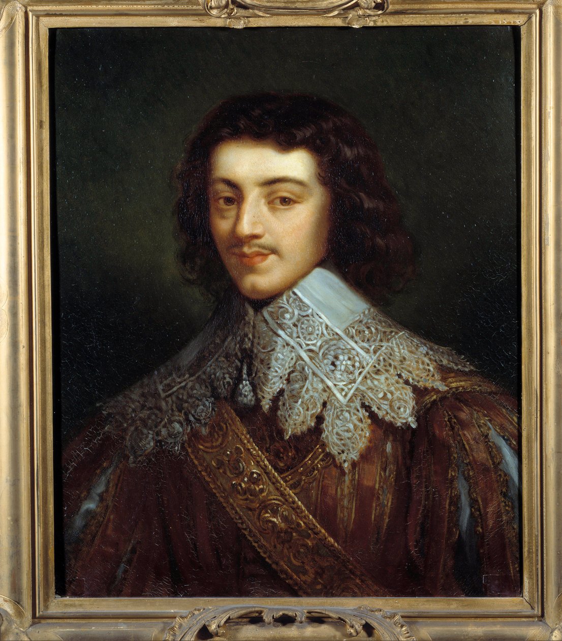 Retrato del Marqués de Cinq Mars (Henri Coiffier de Ruze) de French School