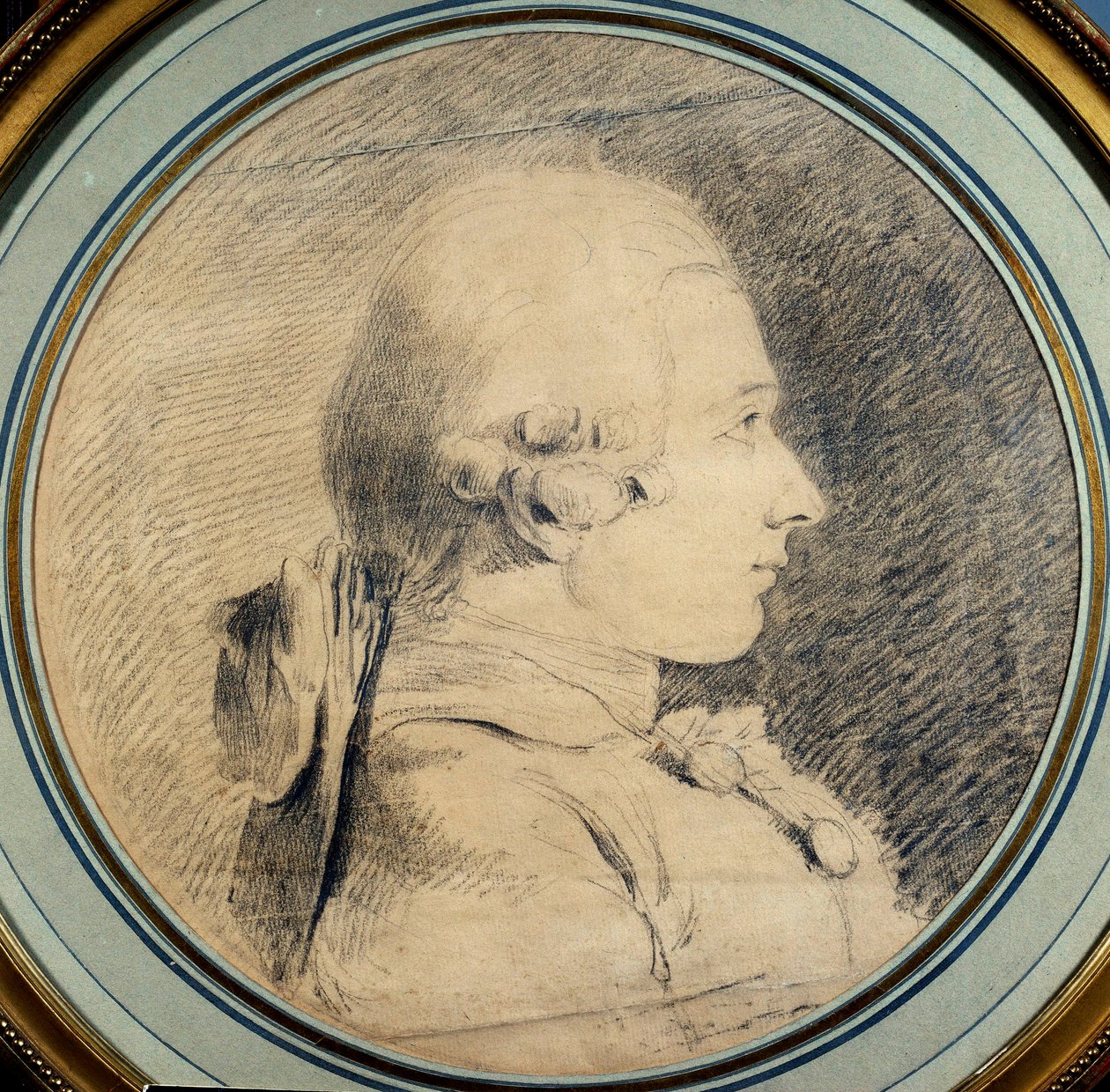 Retrato del Marqués de Sade (1740-1814) Anónimo de French School