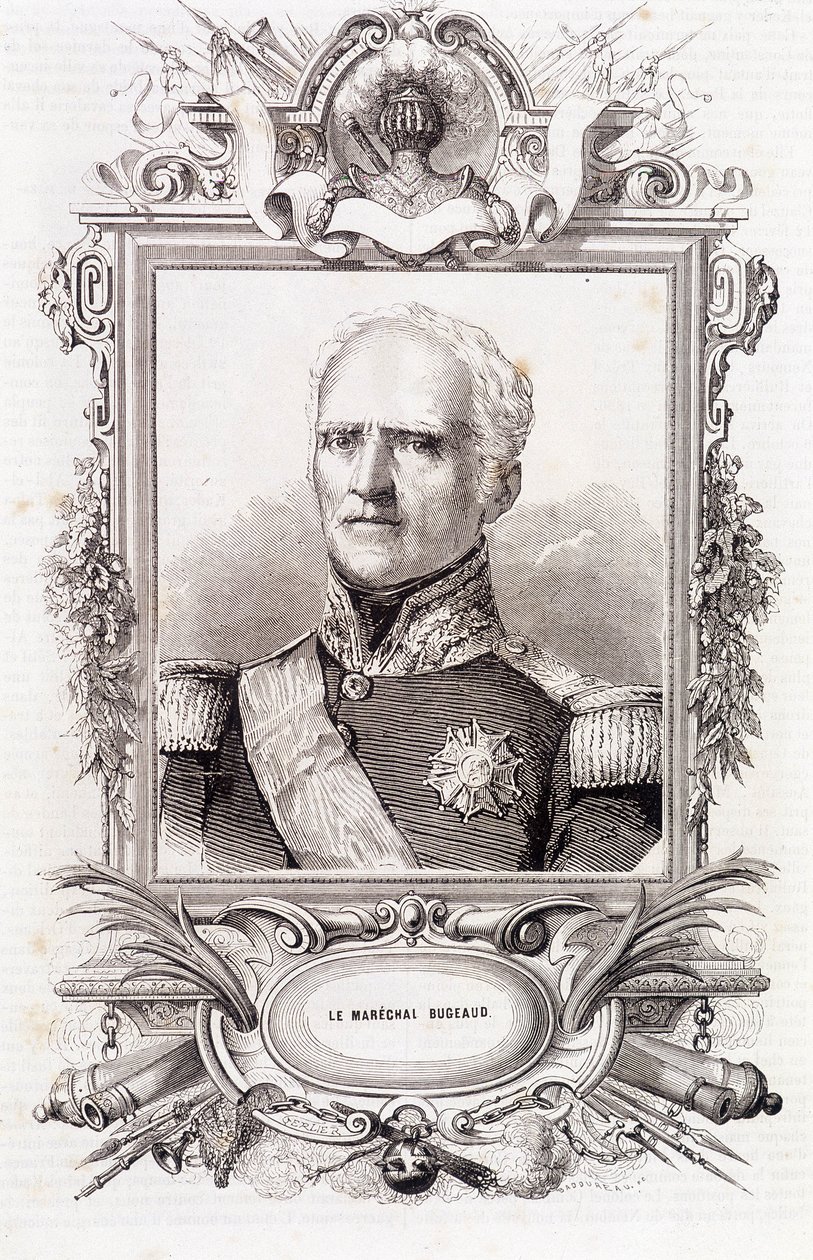 Retrato del Mariscal de Francia Thomas Robert Bugeaud (1784-1849) de French School