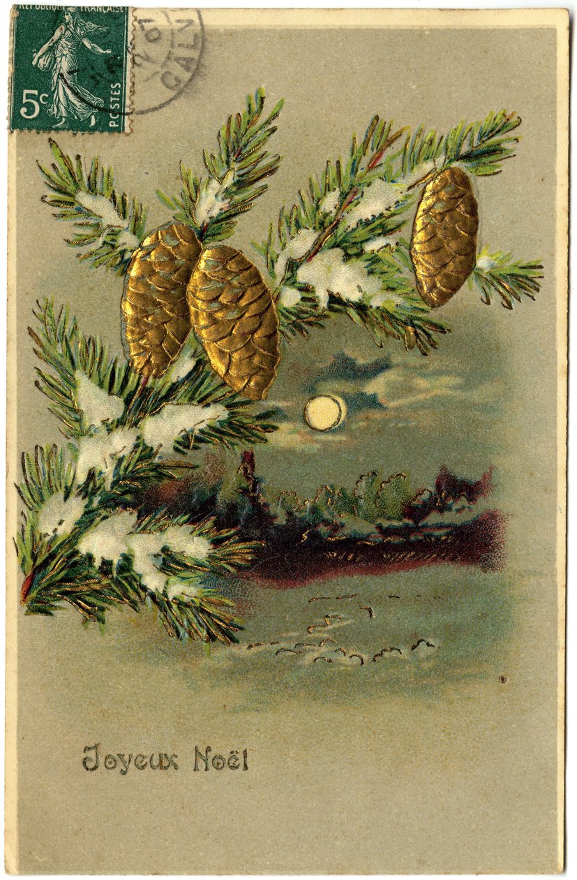 Postal: Feliz Navidad de French School