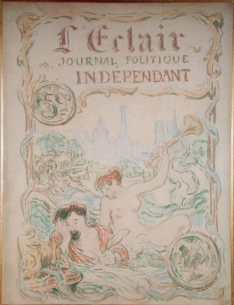 Diseño de cartel para el periódico 