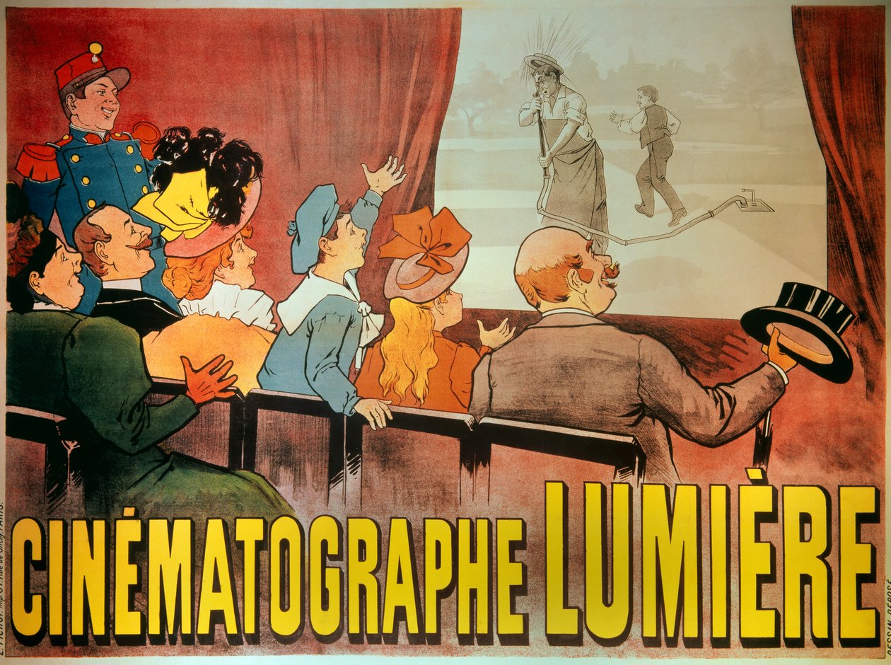 Cartel para el cinematógrafo de los hermanos Lumière: 