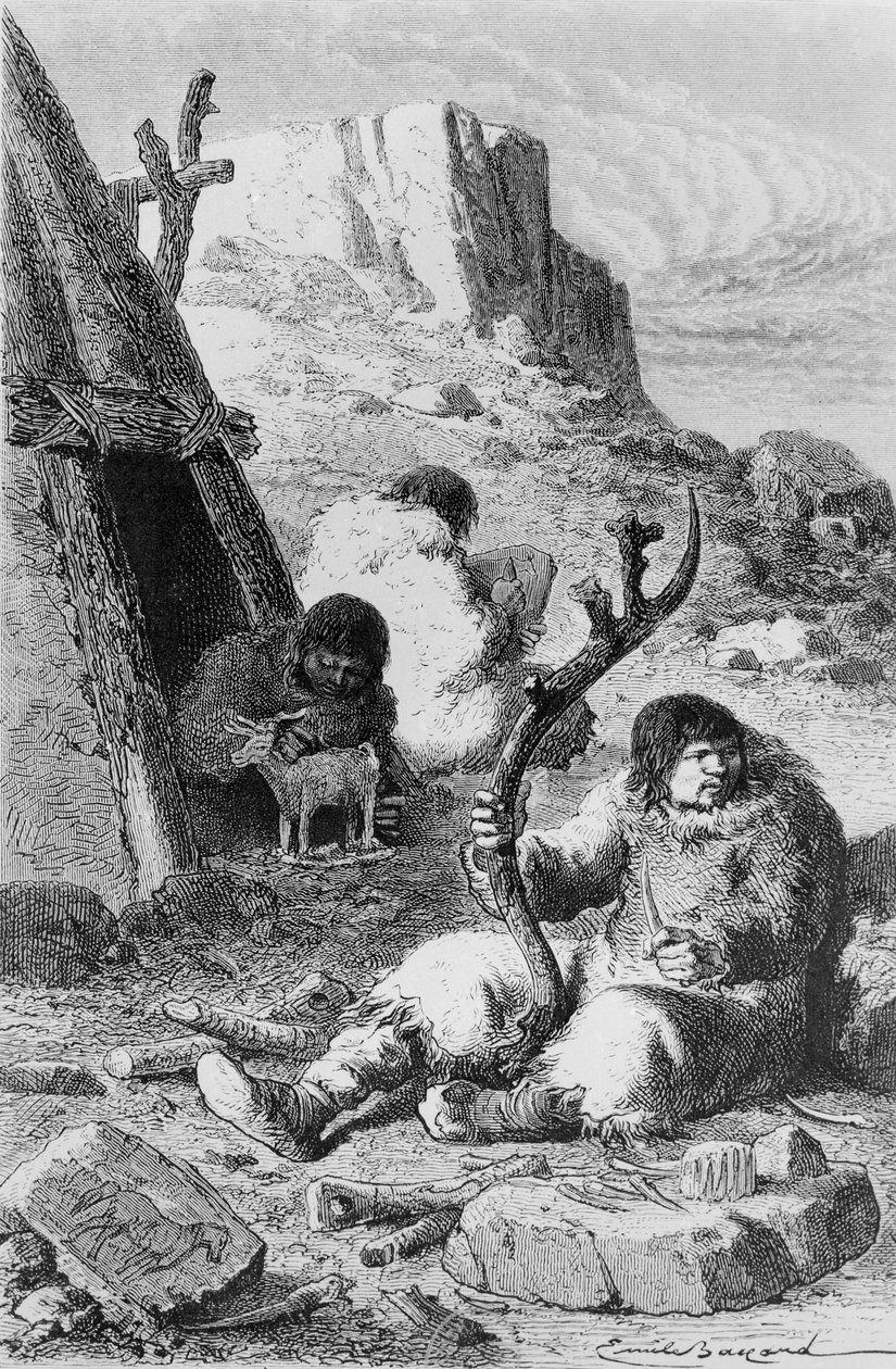 Artistas prehistóricos, de L