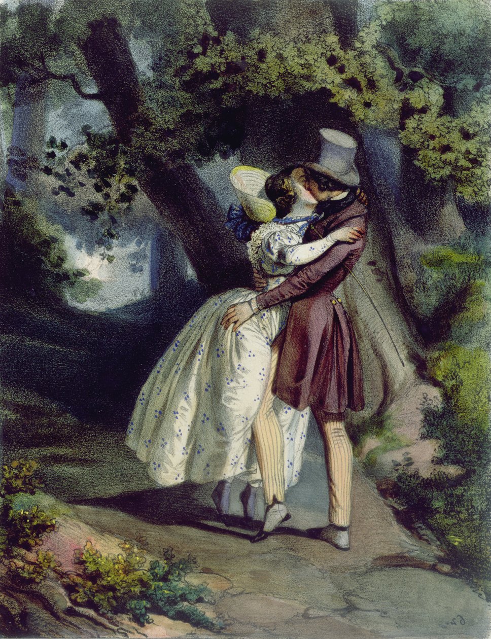 Preludio (litografía) de French School