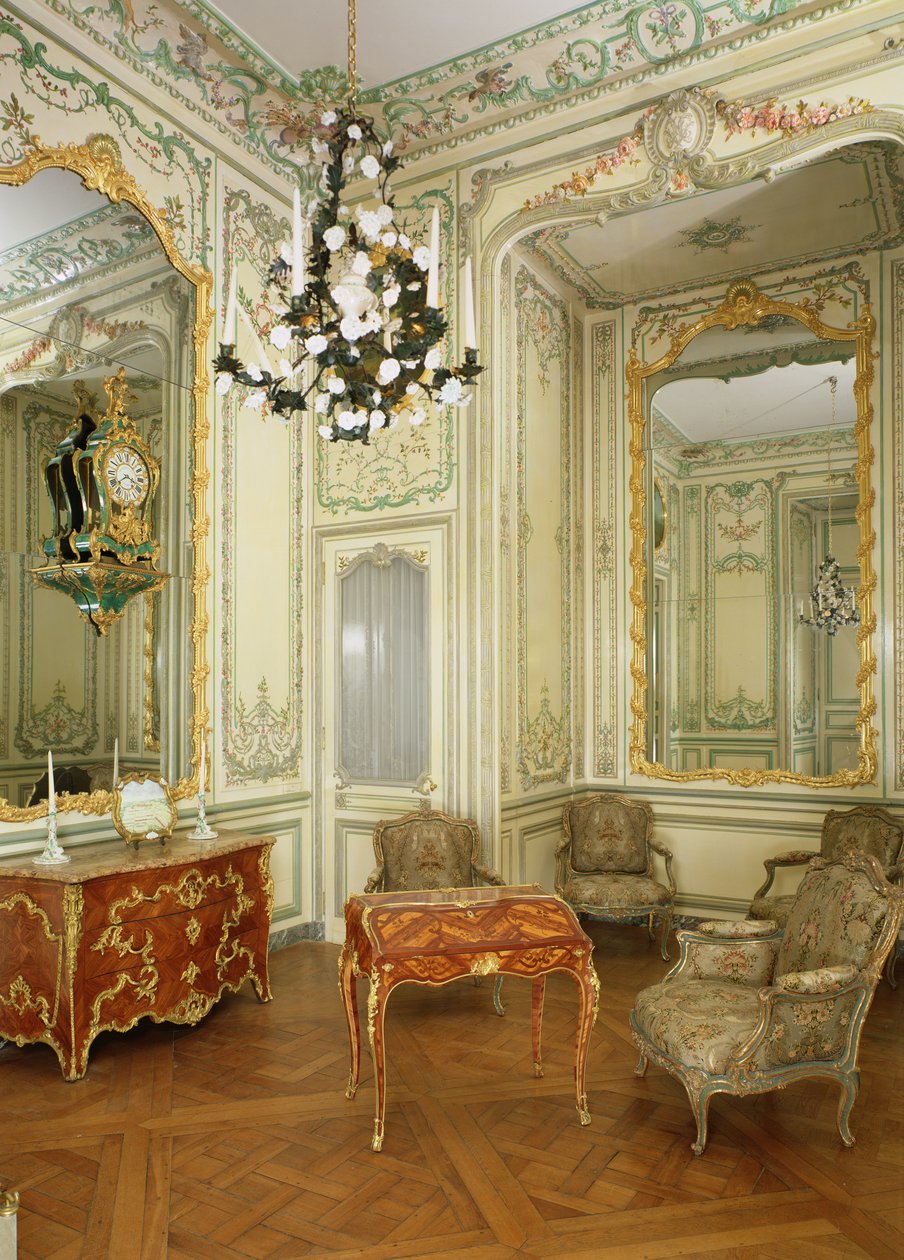 Habitación privada de la Dauphine Marie-Josephe de Saxe (1731-67) de French School