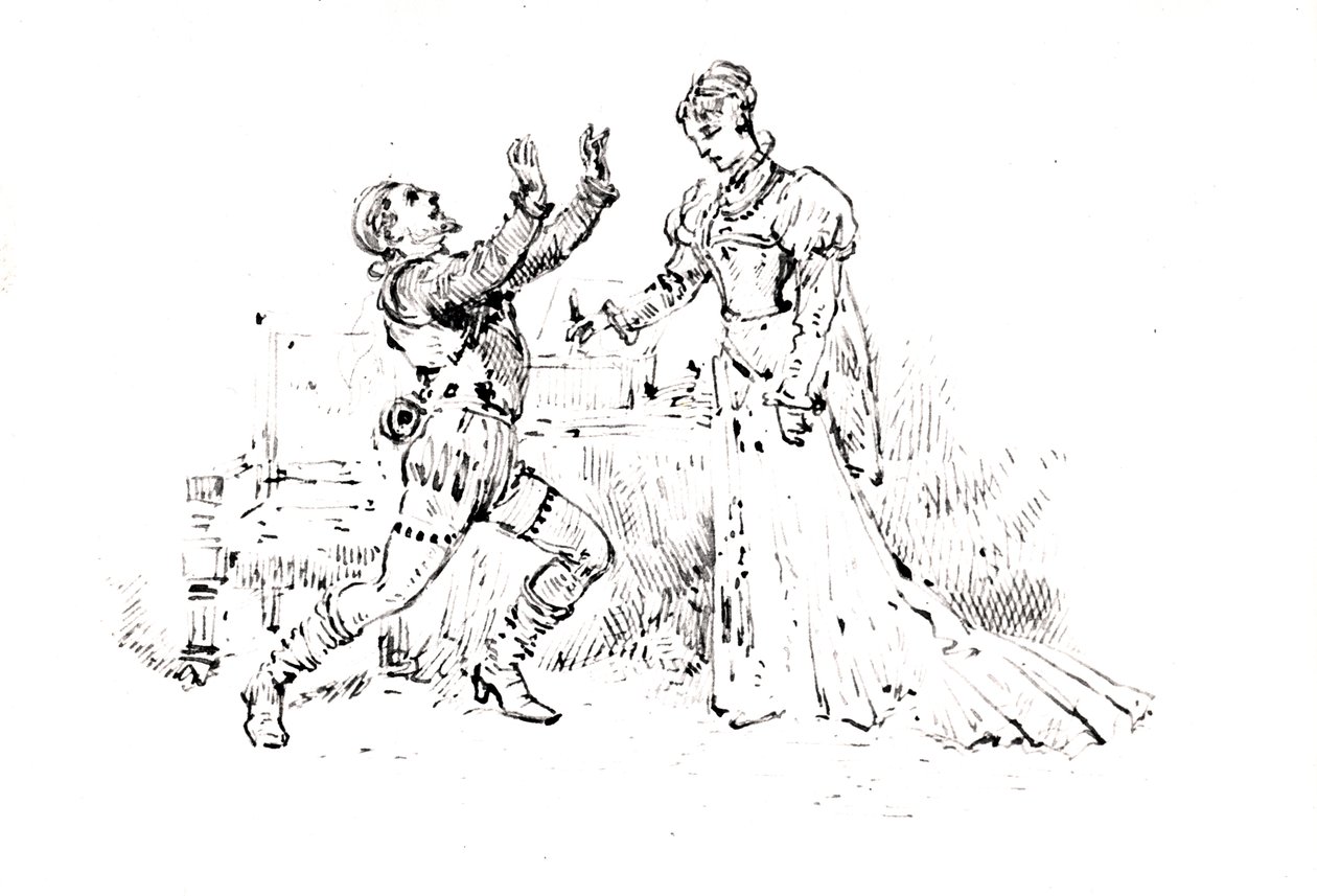 Cuaderno de producción para Ruy Blas (1838) por Victor Hugo (1802-85), 1880 de French School