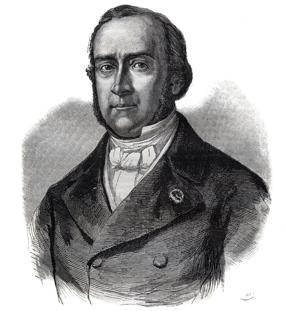 Prosper de Chasseloup-Laubat (Chasseloup Laubat) (1805-1873) político francés de French School
