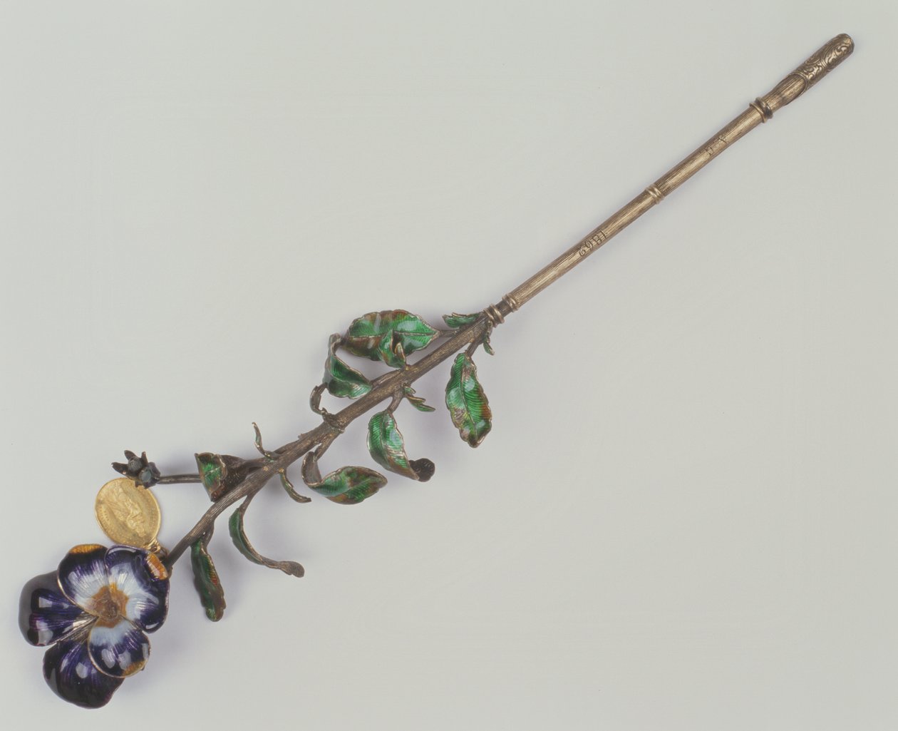 Portaplumas con pensamiento, 1862 de French School