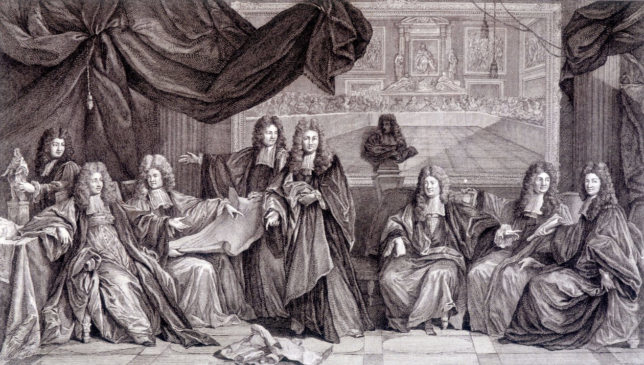 Recuperación de Luis XIV, c. 1689 de French School