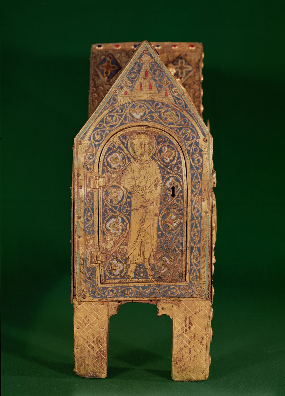 Arca relicario de San Calminio, (detalle) de French School