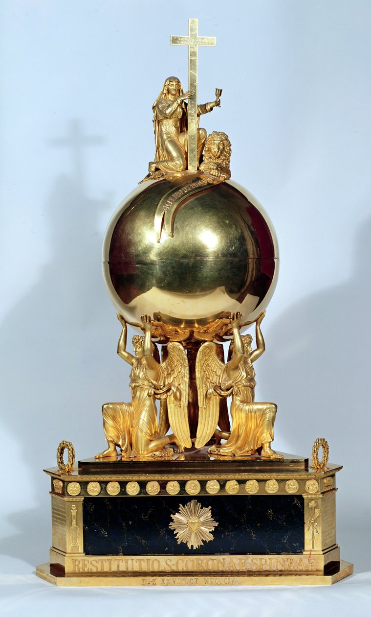 Relicario de la Corona de Espinas, 26 de octubre de 1804 de French School