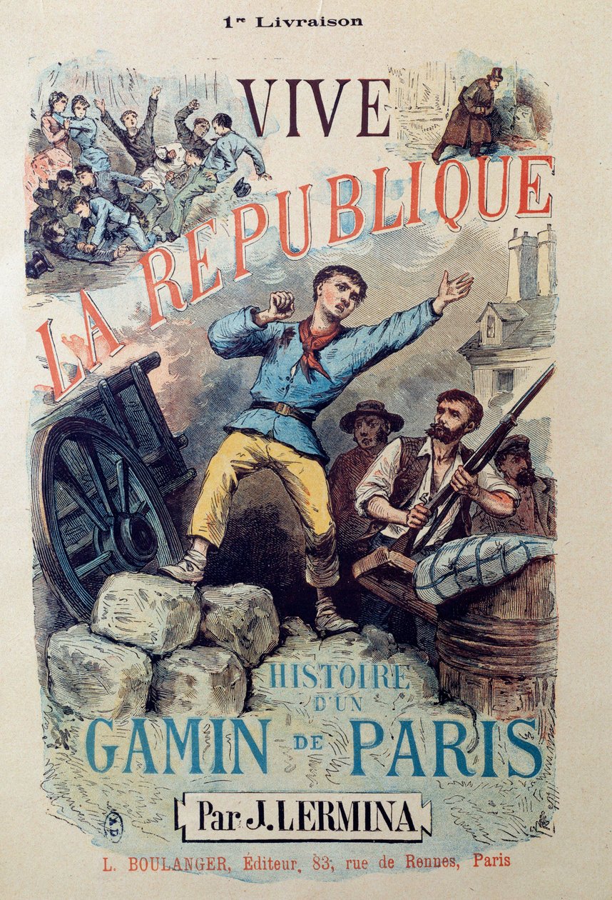 Revolución de 1848: portada del libro "Vive la republique, histoire d