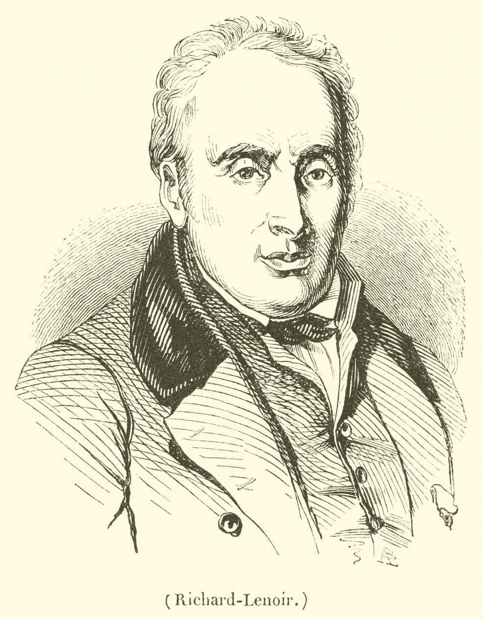 Richard-Lenoir (grabado) de French School