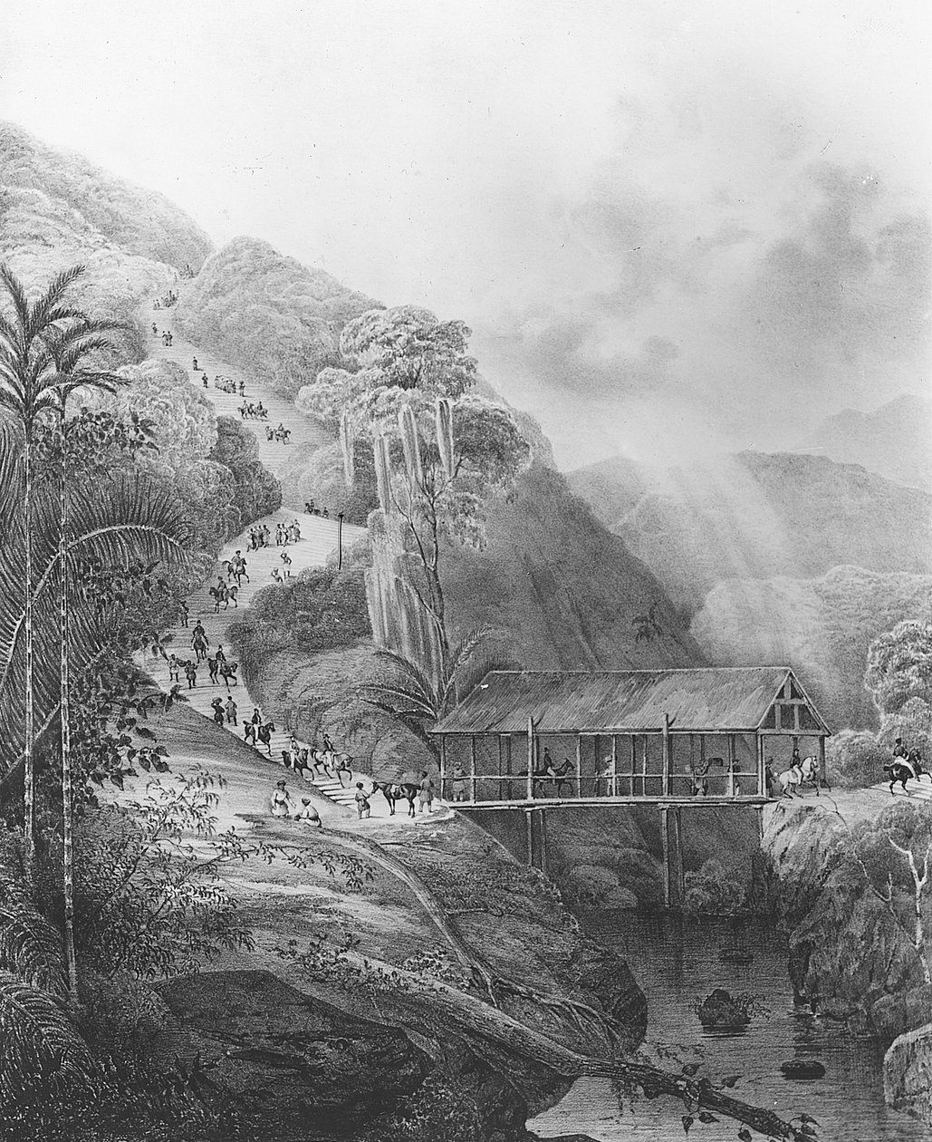 Ruta de Tondano, en las Islas Célebes, del Voyage de l