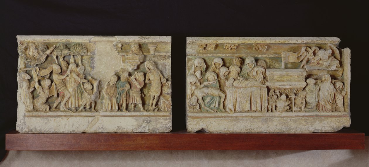 Escenas de la Pasión de Cristo de French School