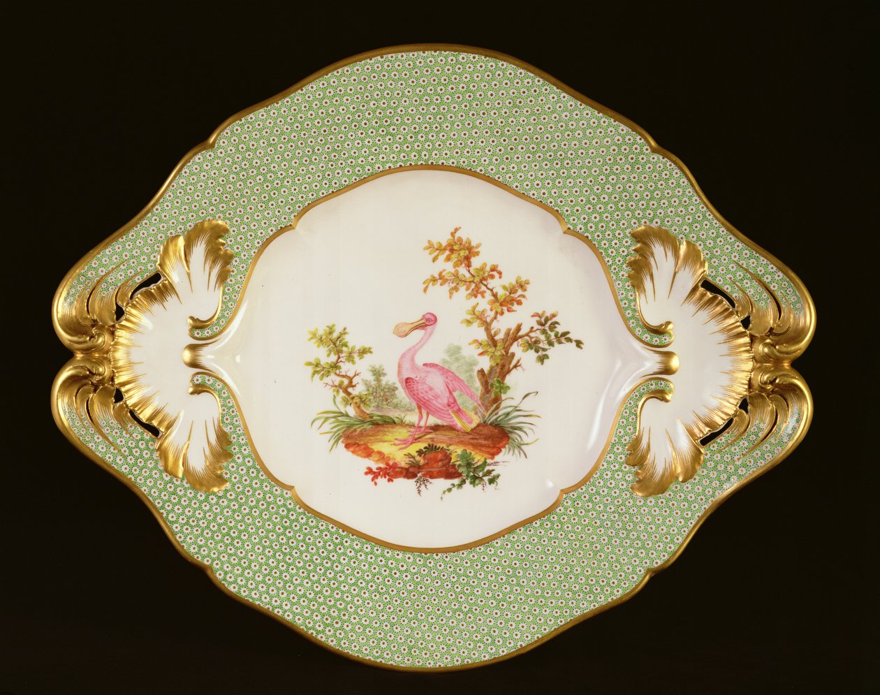 Soporte de Sèvres para la taza del servicio de Eden, 1788 de French School