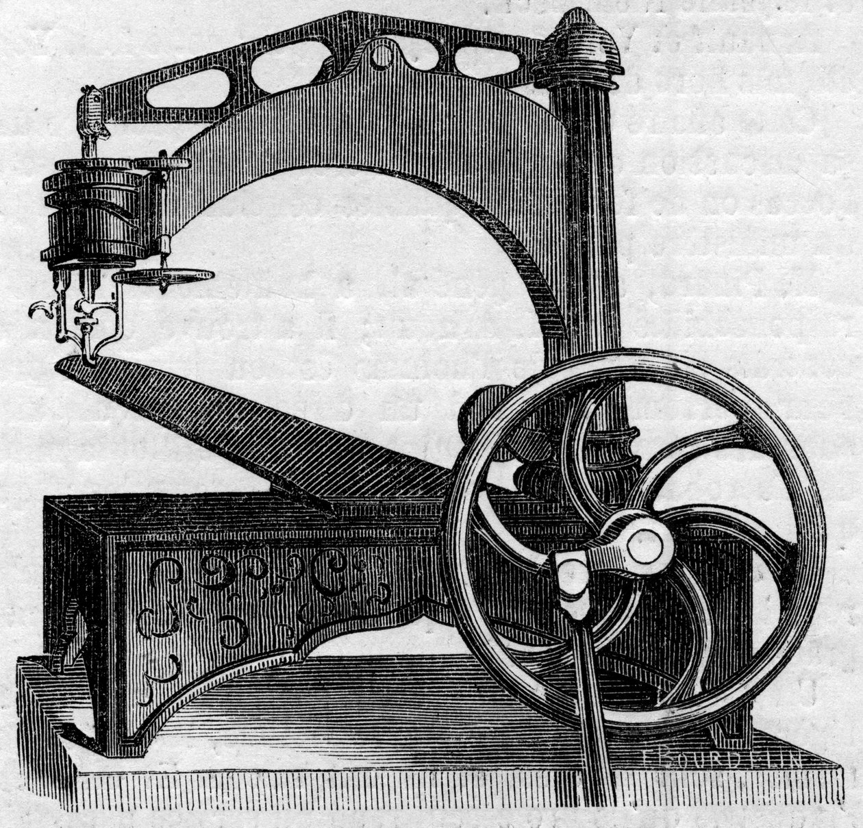 Máquina de coser de French School