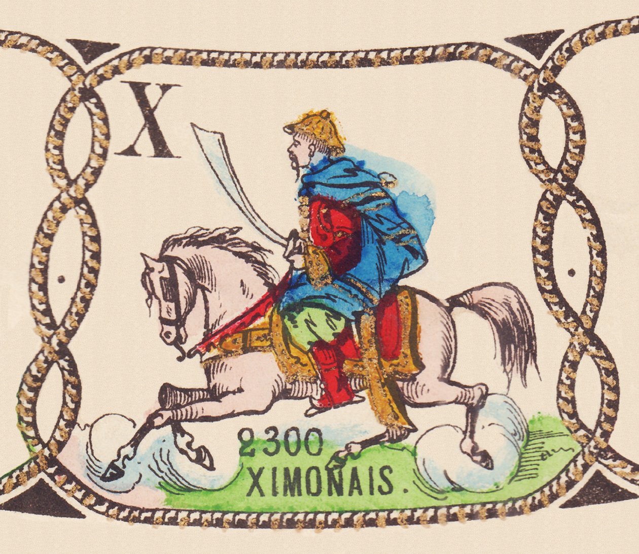 Simonais, hacia 1860 (grabado) de French School