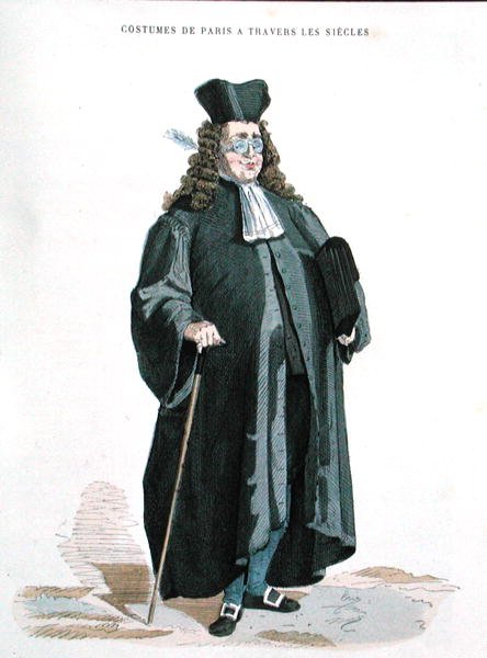 Abogado en 1725, de 
