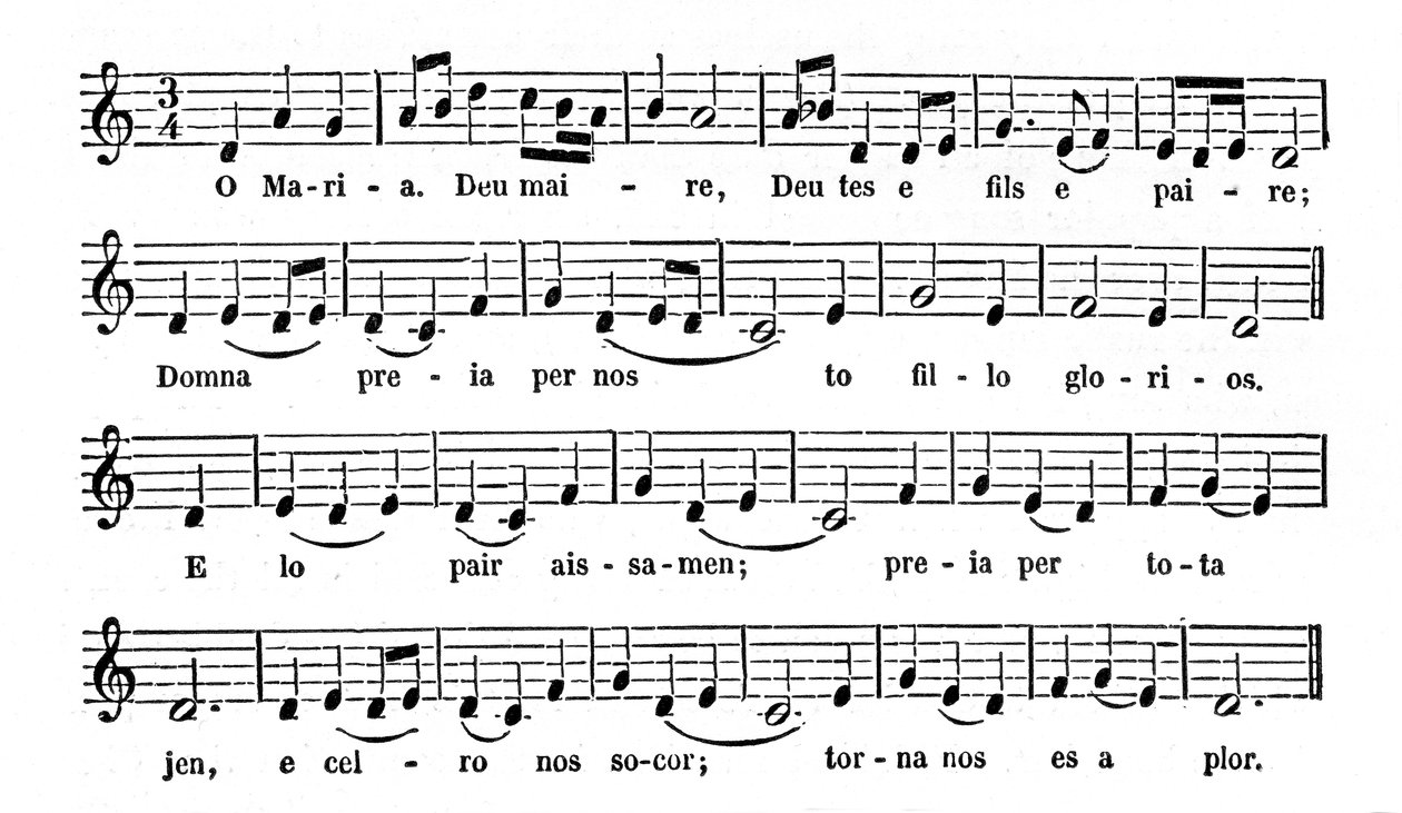 Canción de las Cruzadas de French School