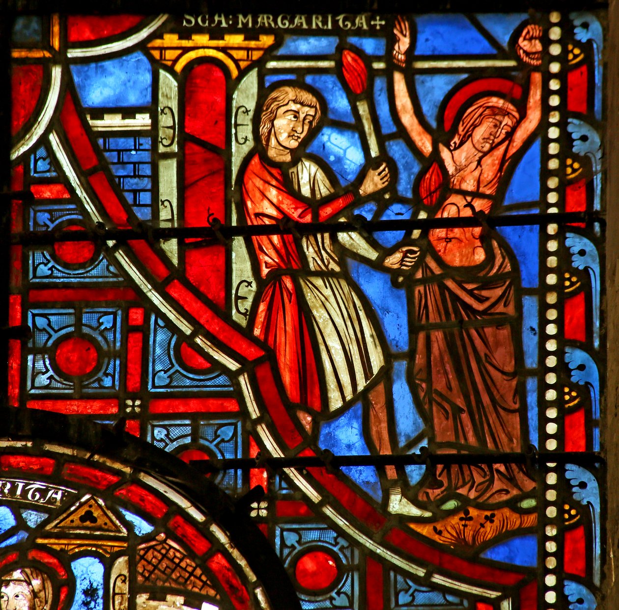 Historia de Santa Margarita: es torturada nuevamente de French School
