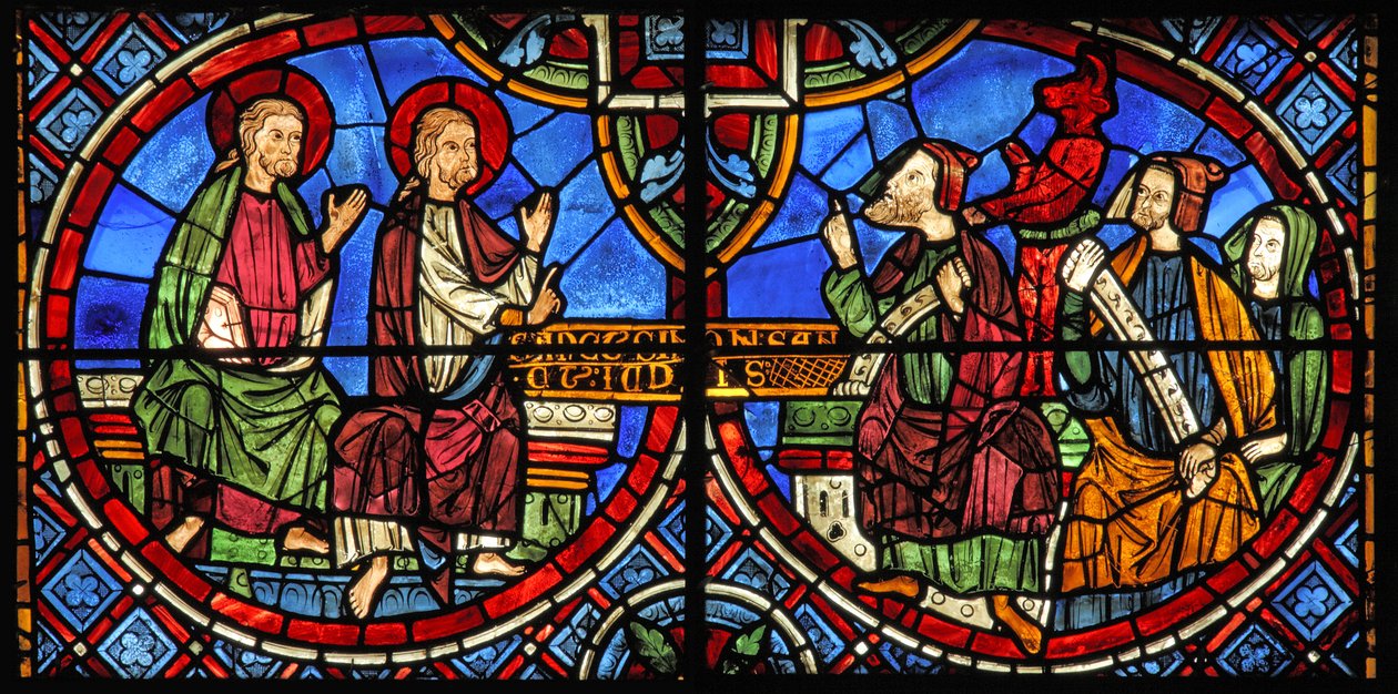 San Simón y San Judas con magos persas de French School