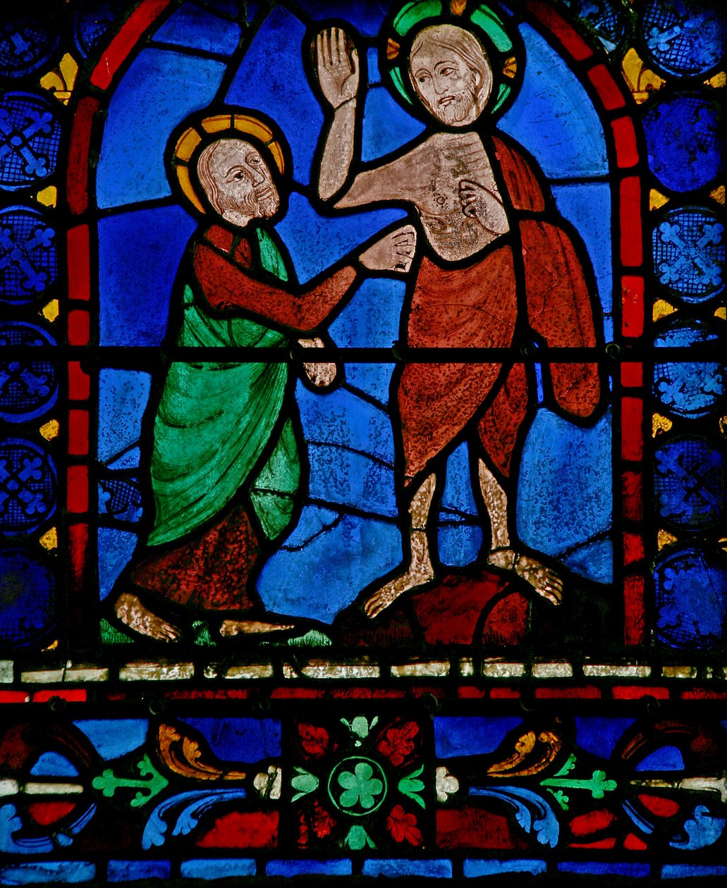 San Tomás con Cristo de French School