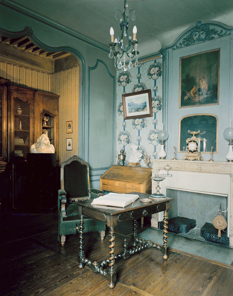 Estudio en el lugar de nacimiento de Hector Berlioz (1803-69) de French School