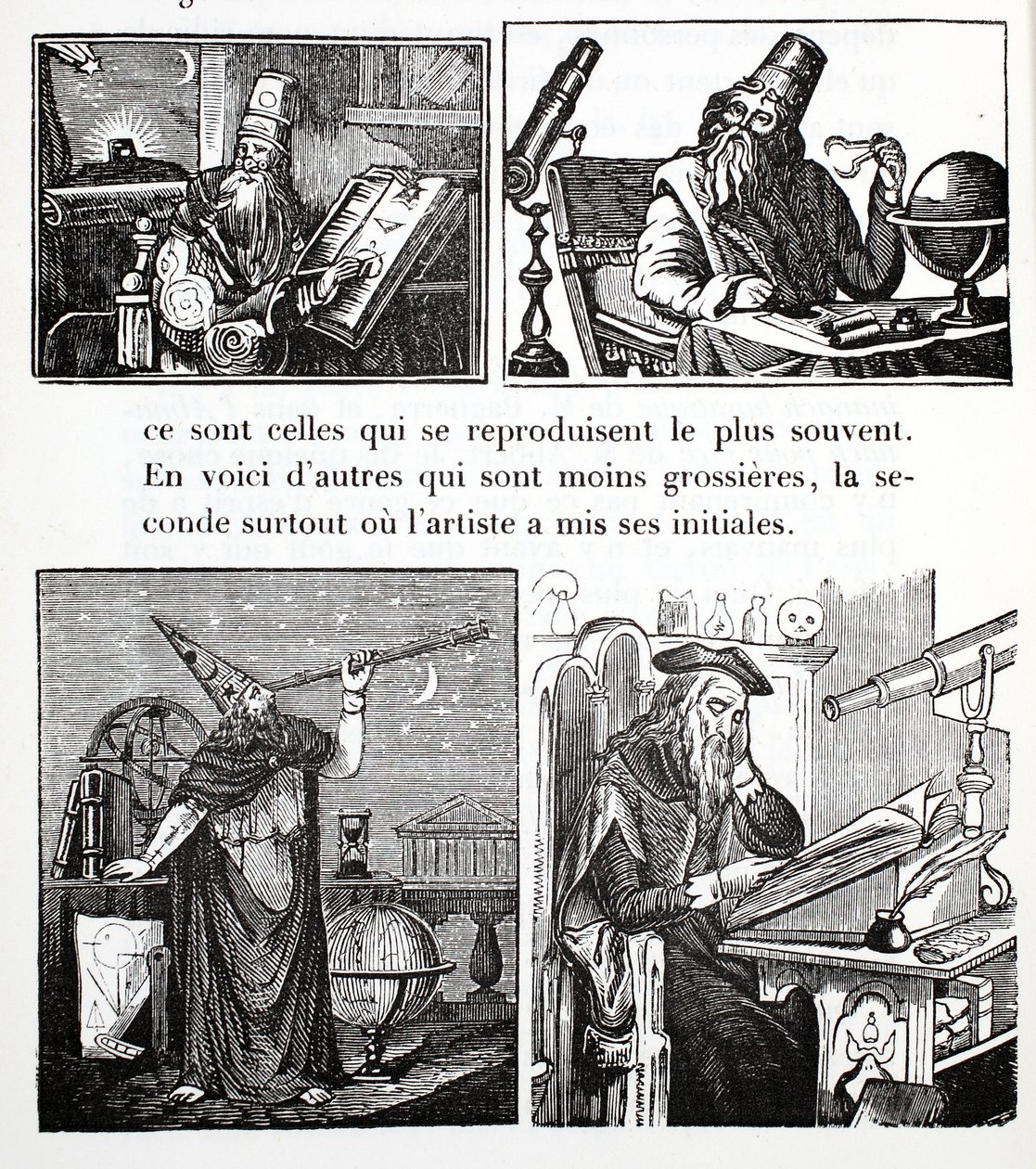 Estudiando astronomía de French School