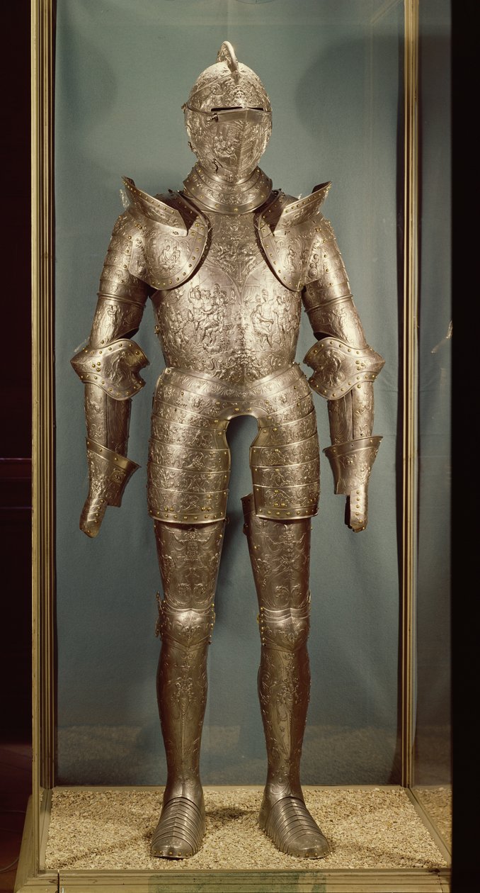 Armadura de Enrique II (1519-59) (hierro) de French School