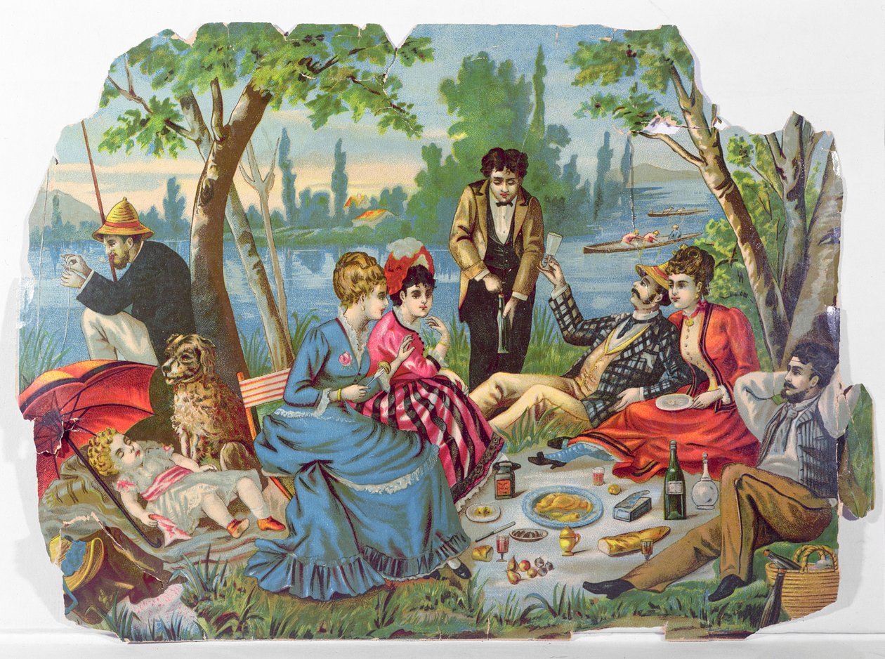 Picnic de verano junto al río de French School