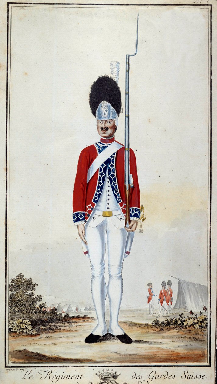 Guardia Suiza. Lámina 16 en 