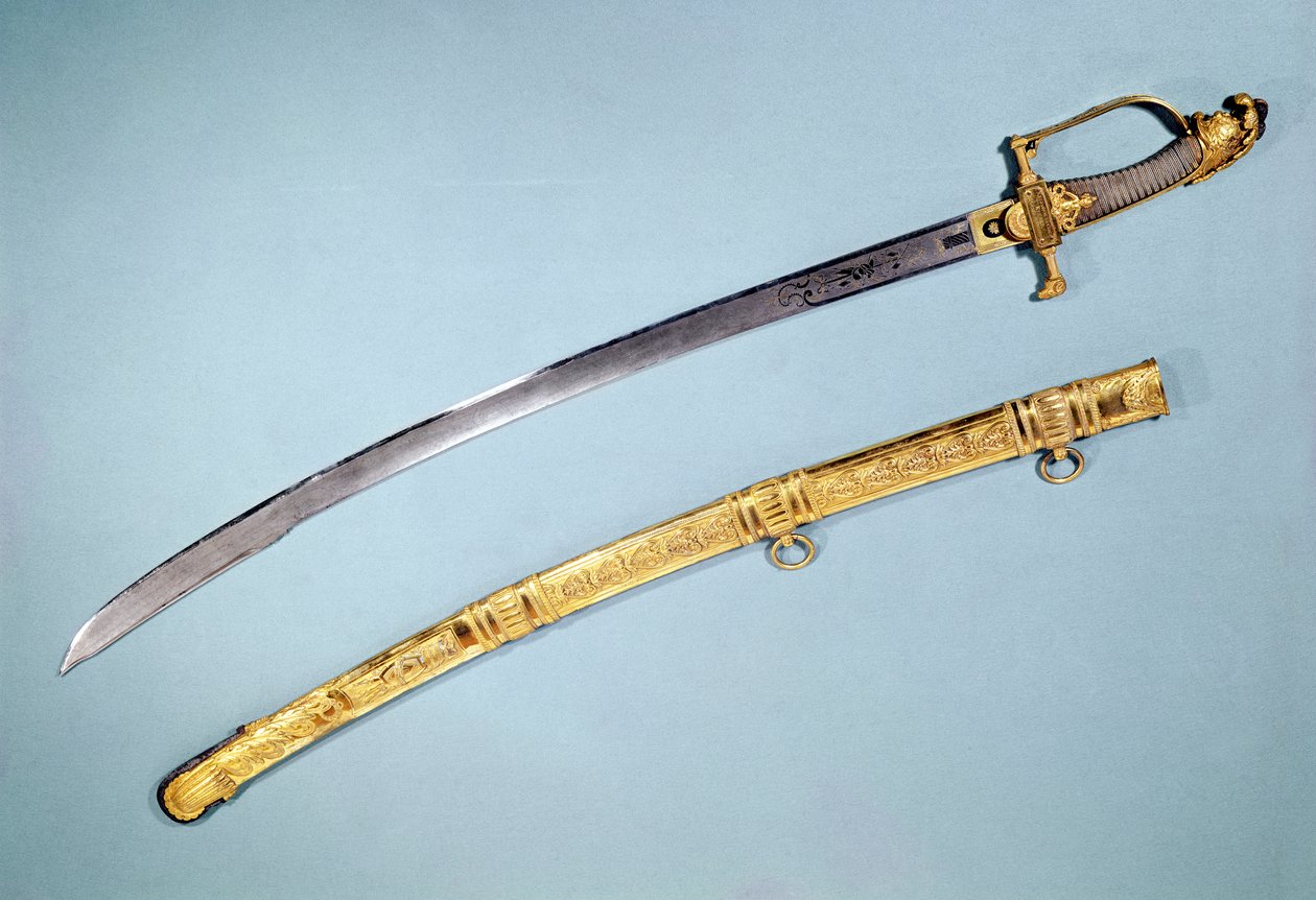 Espada dada a Napoleón I (1769-1821) por el Directorio de French School