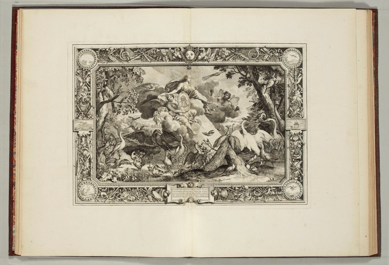 "Tapisseries du Roi, ou sont representez les quatre elemens et les quatre saisons" por Andre Felibien, 1670 de French School