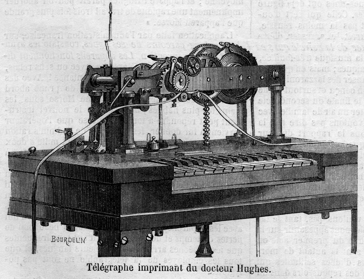 Telégrafo del Dr. Hugues de French School