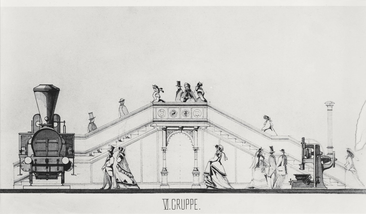 El Pabellón Austriaco en la Exposición Universal de 1867 de French School