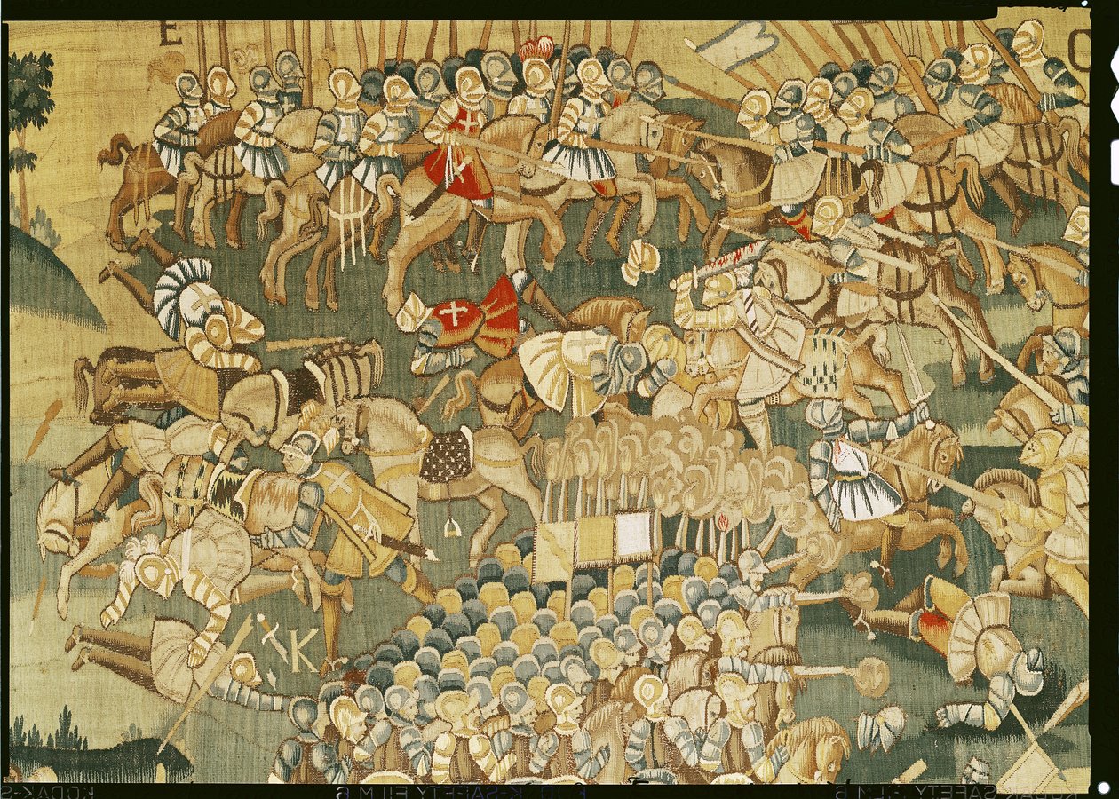 La batalla de Jarnac y el asesinato de Luis I de Borbón, 1570-80 de French School