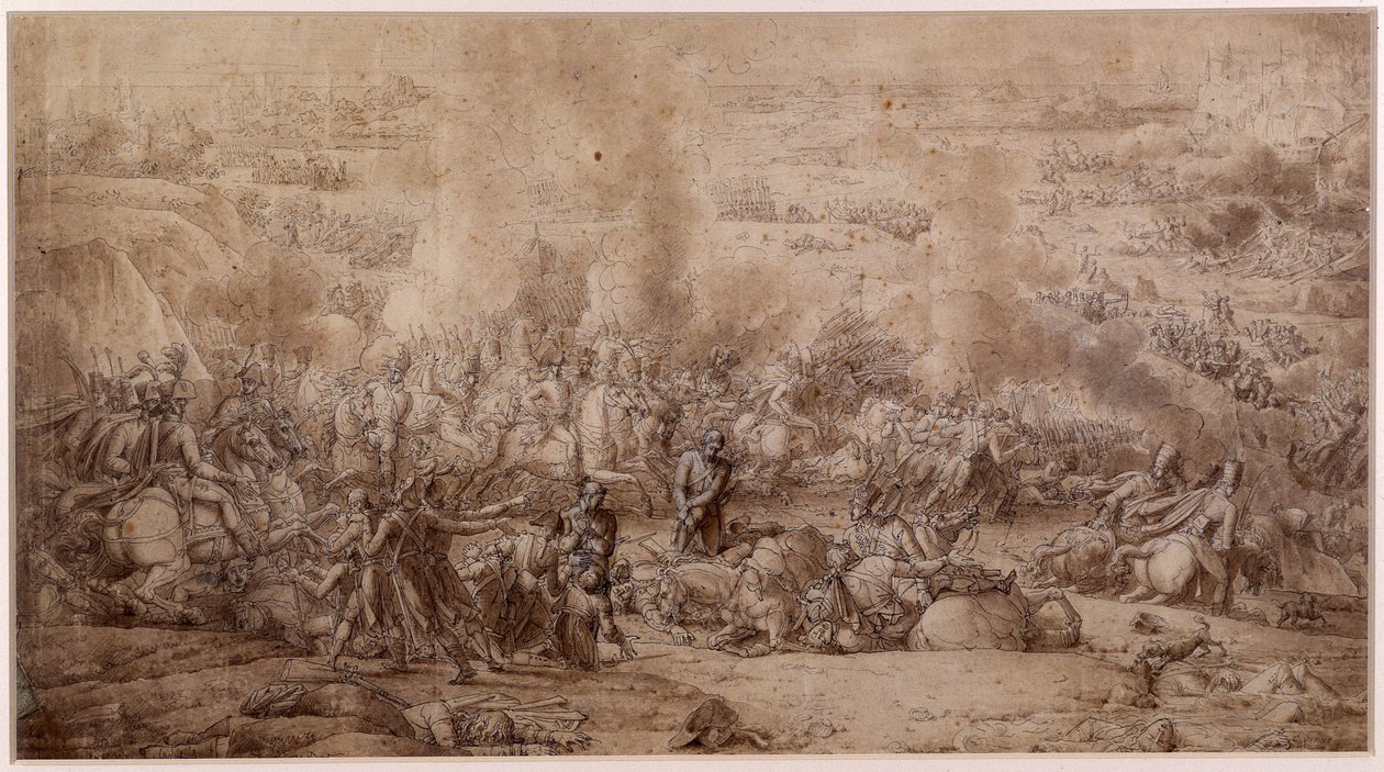 La Batalla de Quiberon de French School