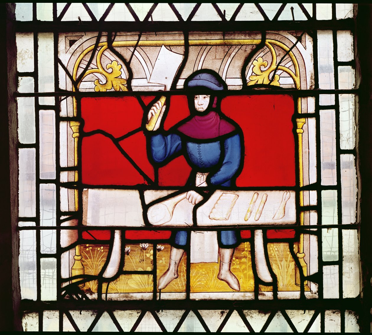 La ventana del carnicero (detalle) de French School