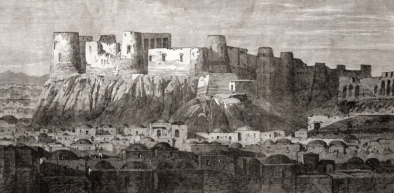 La Ciudadela de Herat y Qala Iktyaruddin, Herat, Afganistán, de 