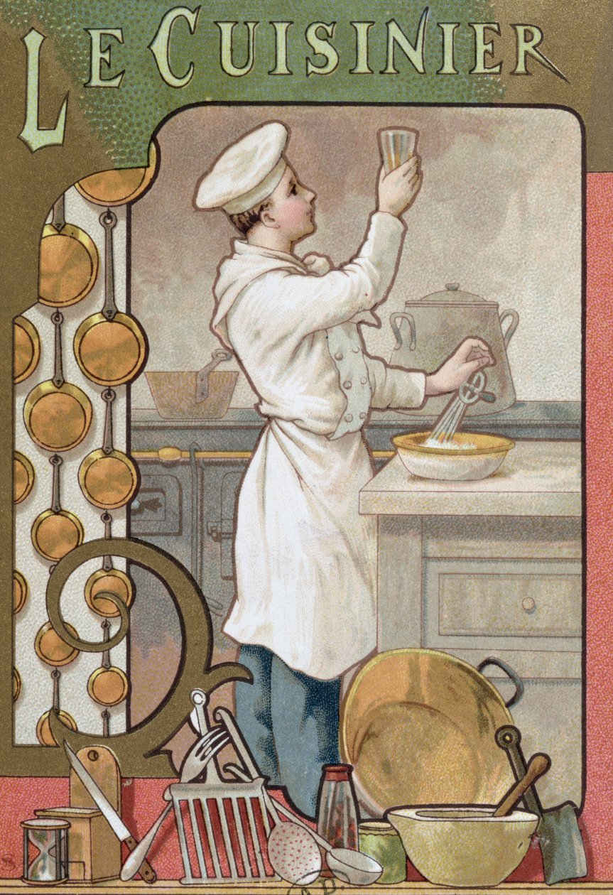El cocinero, c.1899 de French School