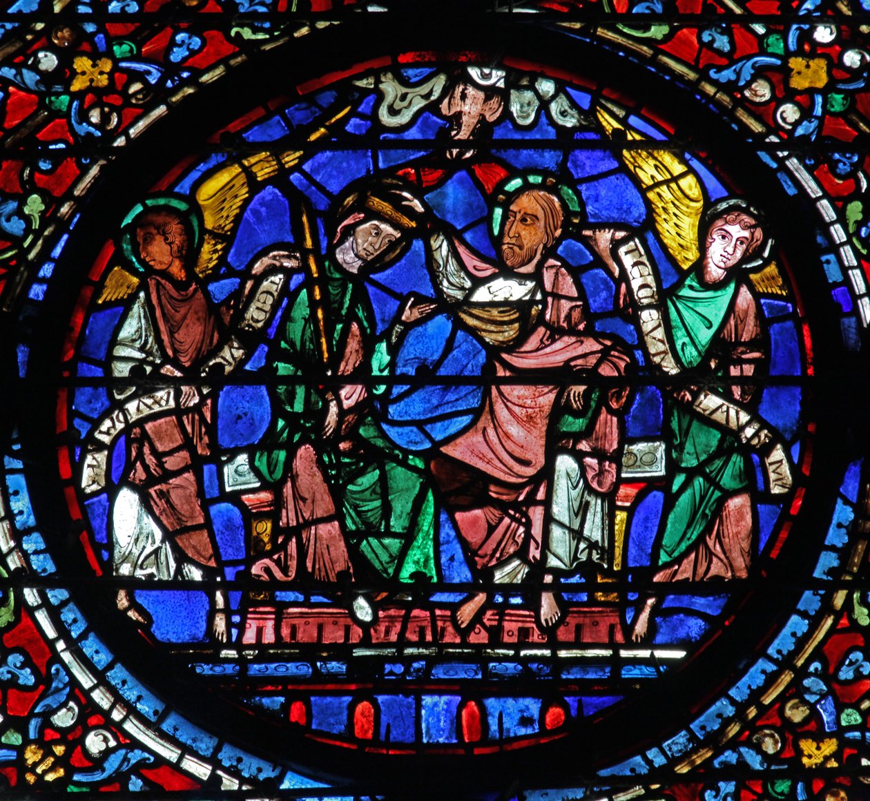 La Coronación de la Virgen de French School