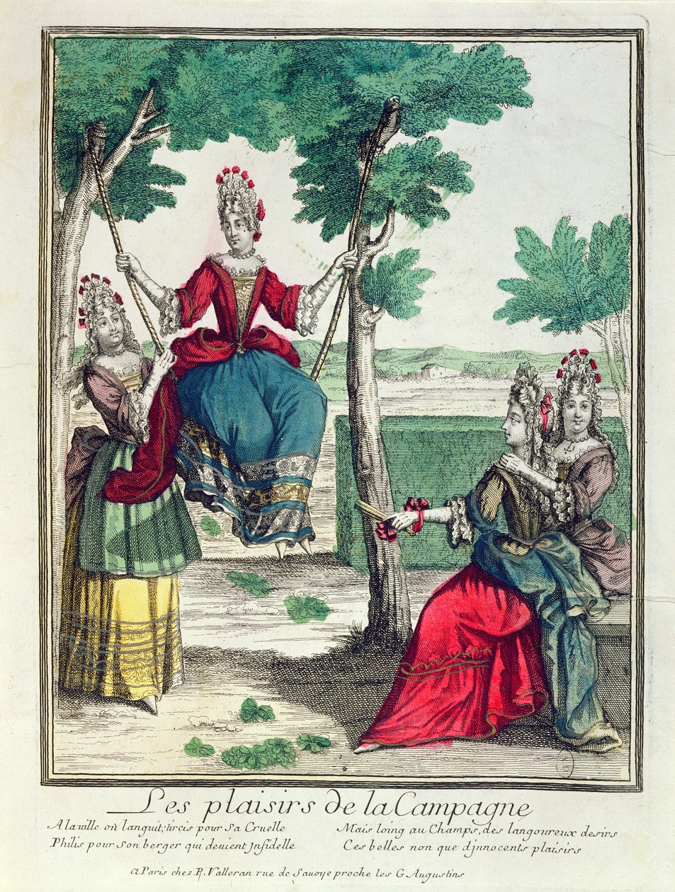 Los Placeres del Campo, segunda mitad del siglo XVII de French School