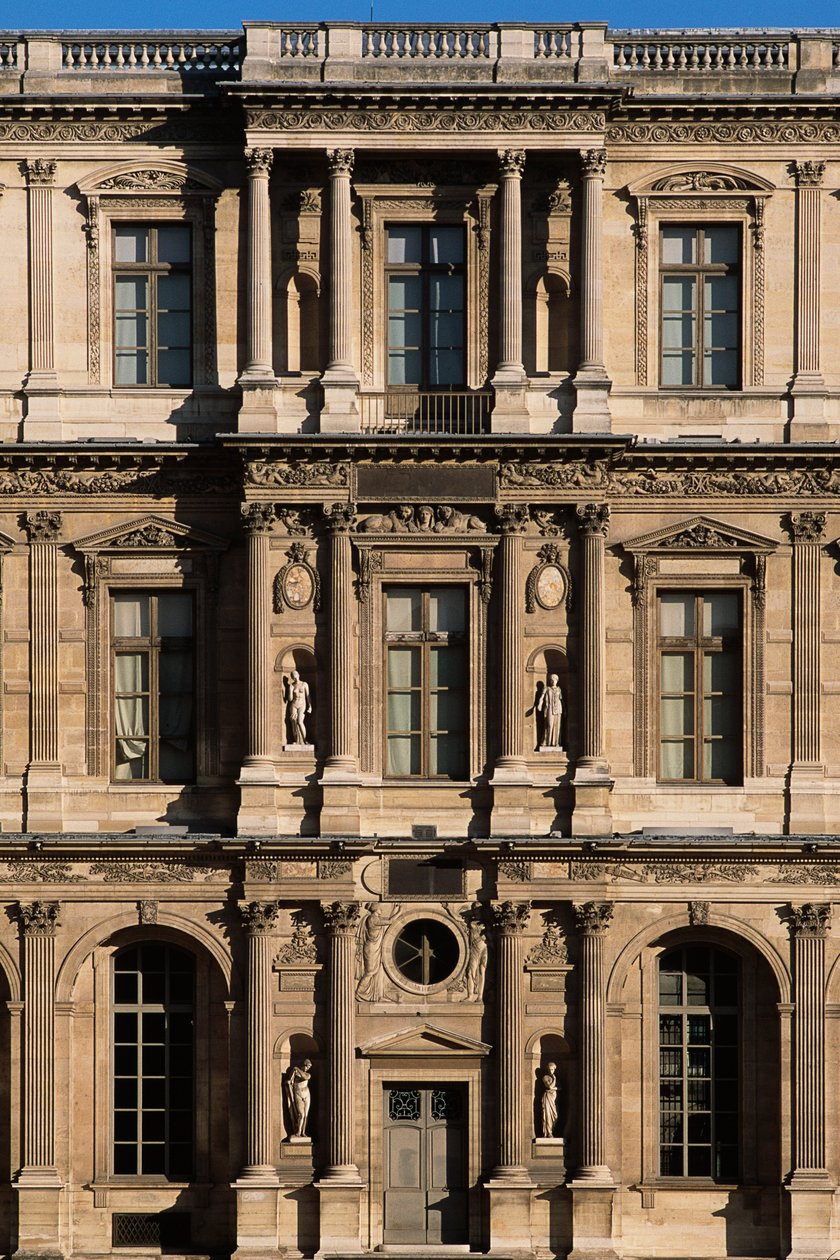 La Cour Carrée, lado norte de French School