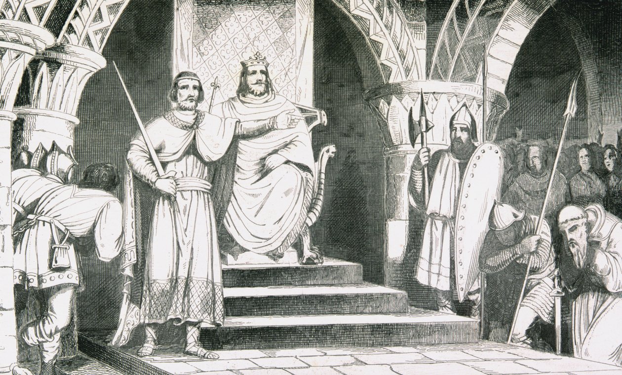 La Coronación de Chilperico II (670-720), de 