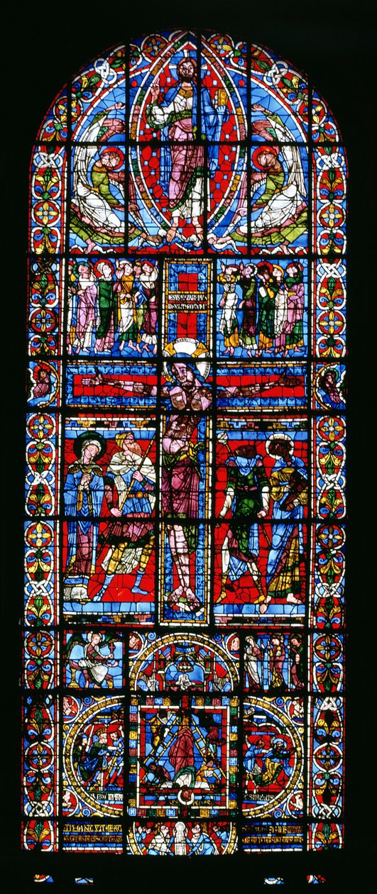 La Crucifixión y la Ascensión de French School