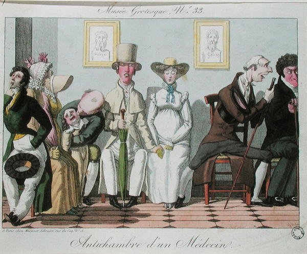 La sala de espera del doctor de French School