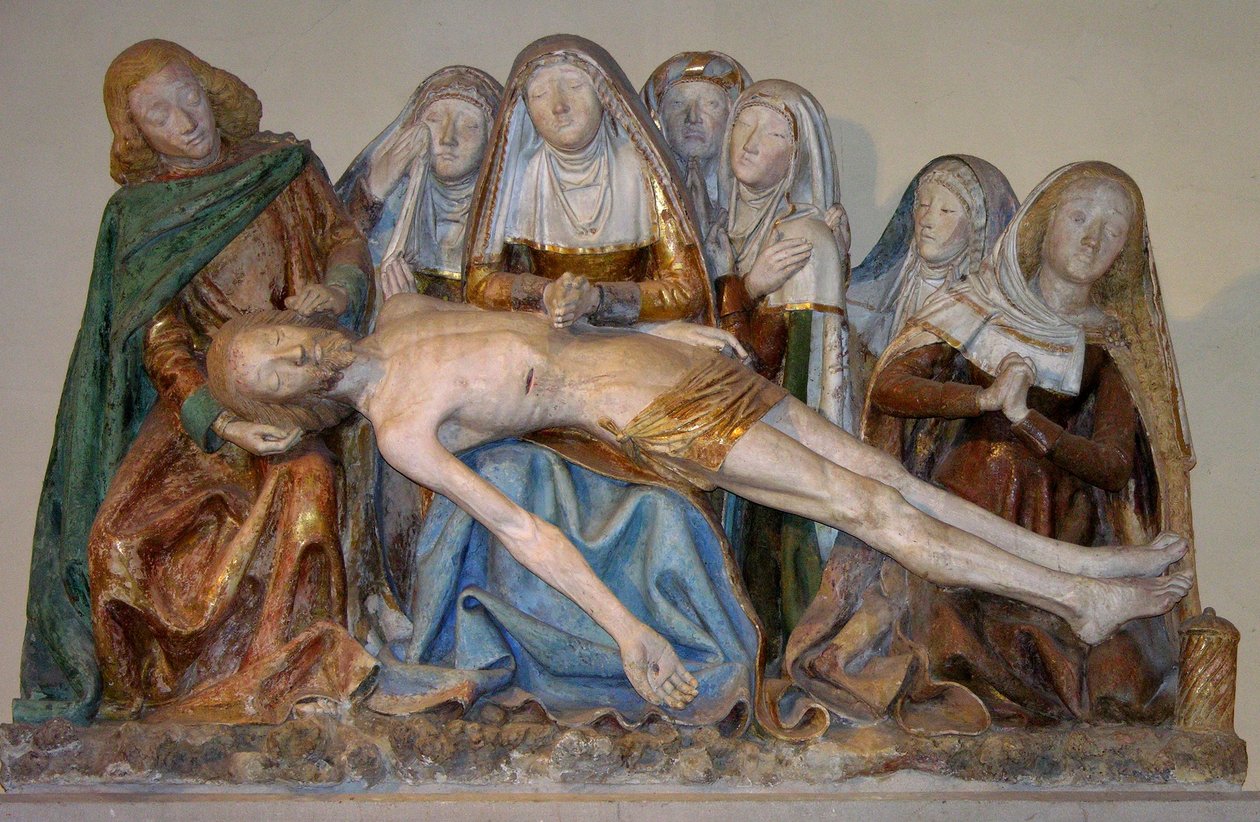 El Entierro, 1490 (detalle) de French School
