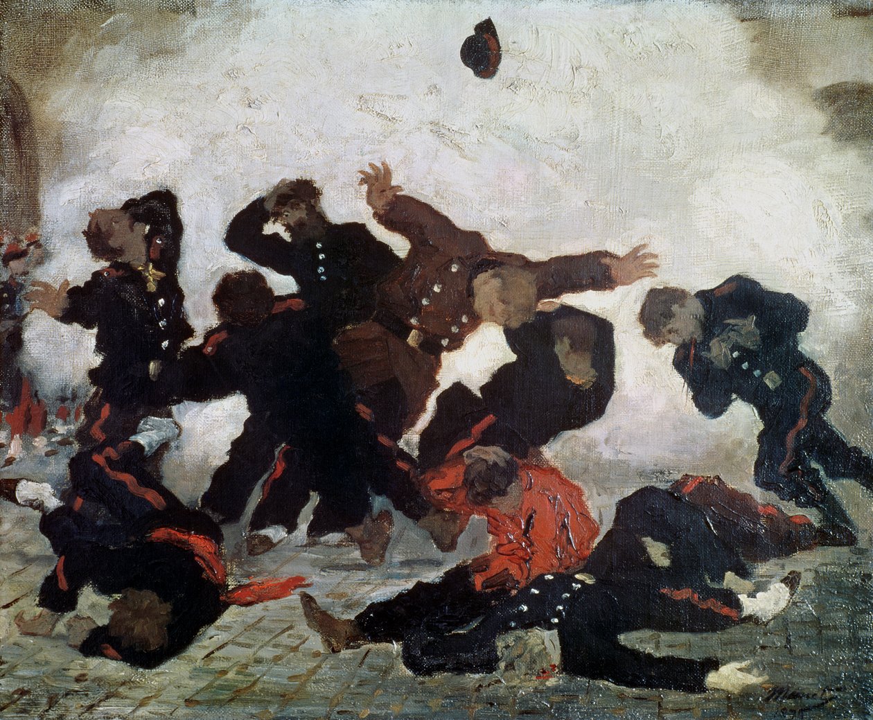 La Ejecución, después de 1871 de French School